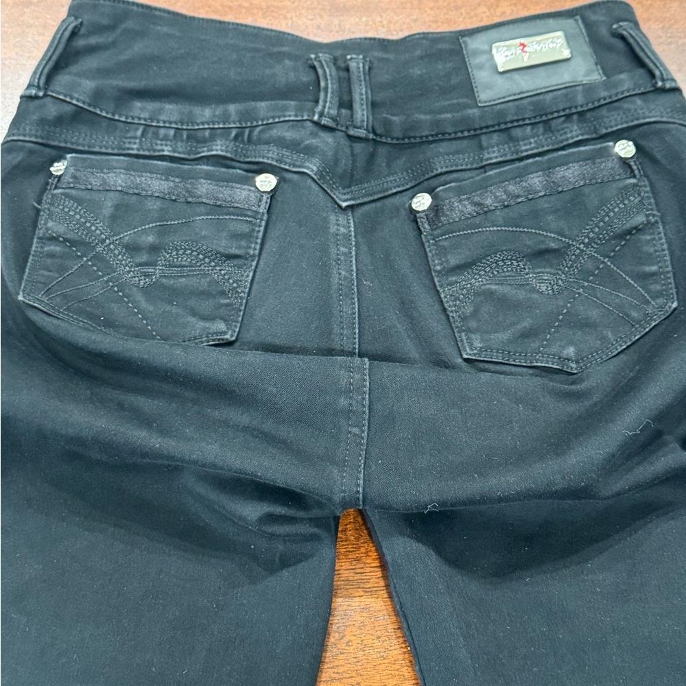 High Rise Black Jeans - Picture 4 of 14